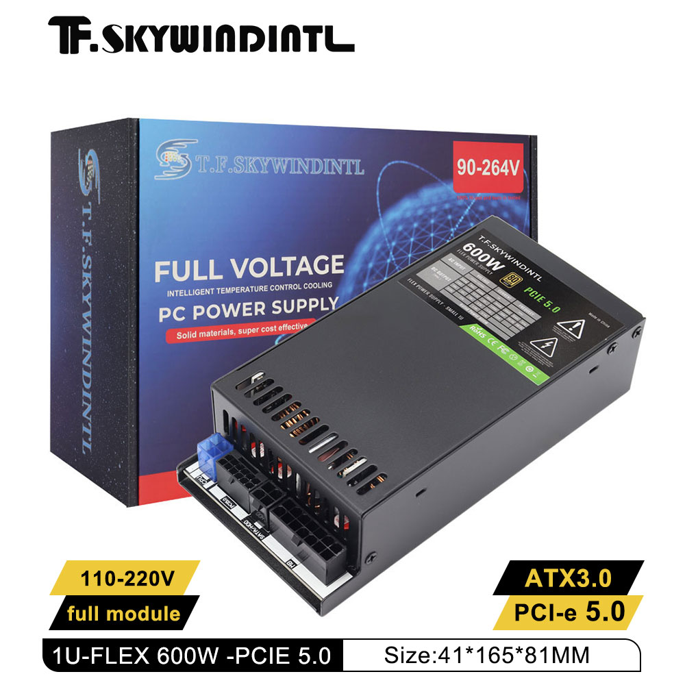 Flex Atx Power Supply 600W 1U - ATX 3.0 PCI-E Gen5 플렉스 ATX