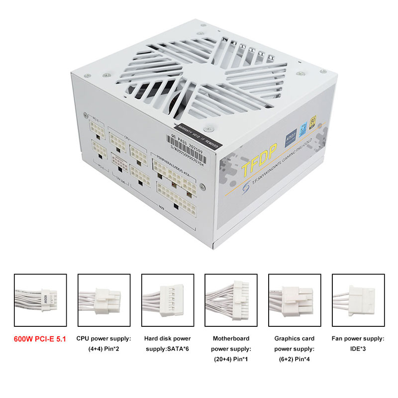 화이트 750w 850w 1000W 1200W 와트 P - 1000W White Modular Power Supply 리뷰 및 가격