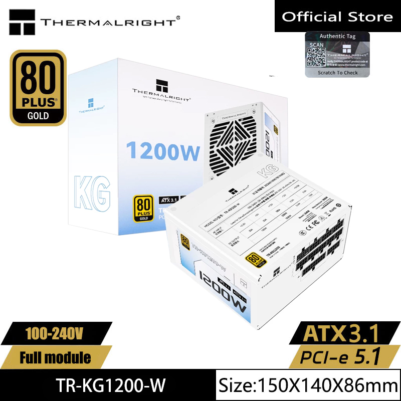 Thermalright TR-KG1200-W/1000- - 1000W White Modular Power Supply 리뷰 및 가격